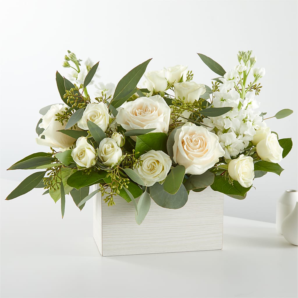Fresh Linen Box Bouquet – Harris Teeter, Matthews NC