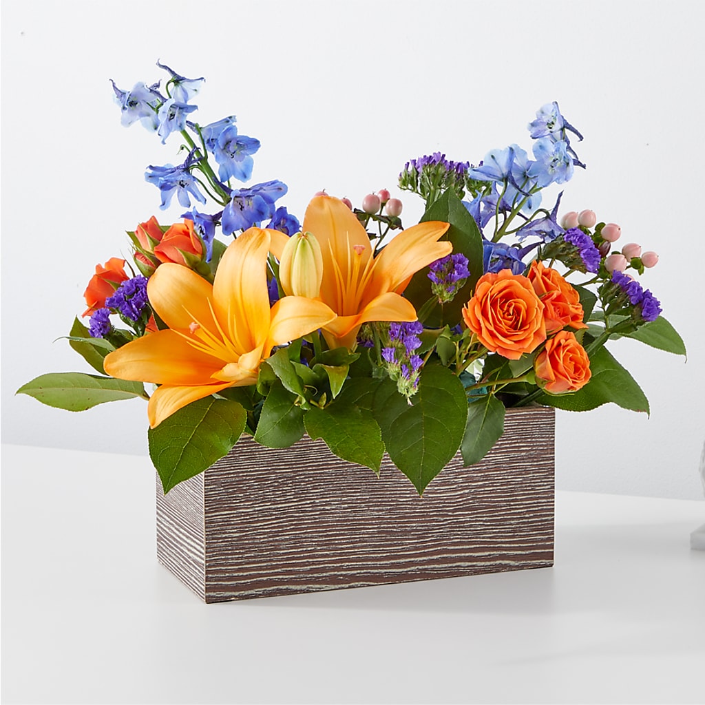 Radiant Citrus Box Bouquet – Harris Teeter, Matthews NC
