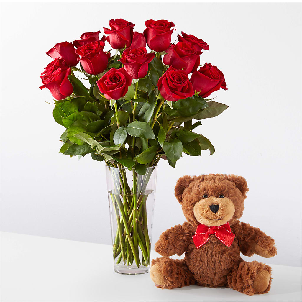 Romantic Long Stem Red Rose Bouquet Bundles – Harris Teeter, Matthews NC