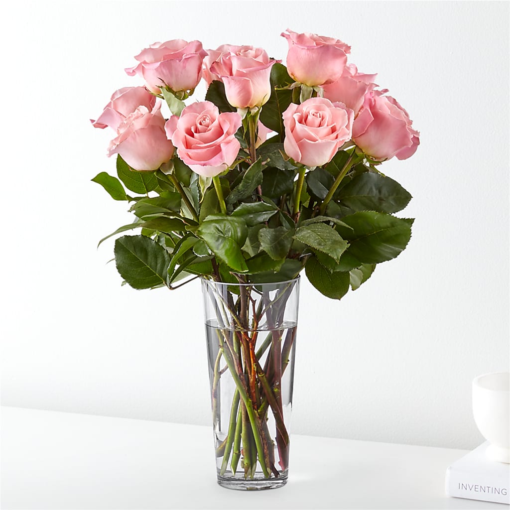 Long Stem Pink Rose Bouquet – Harris Teeter, Matthews NC