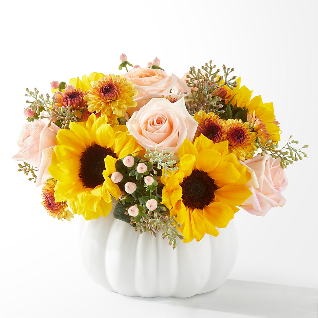 Pumpkin to Talk About Bouquet – Harris Teeter, Matthews NC