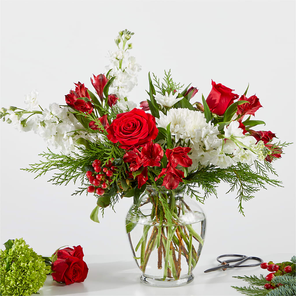 Merry Moment Bouquet – A Florist Original – Harris Teeter, Matthews NC