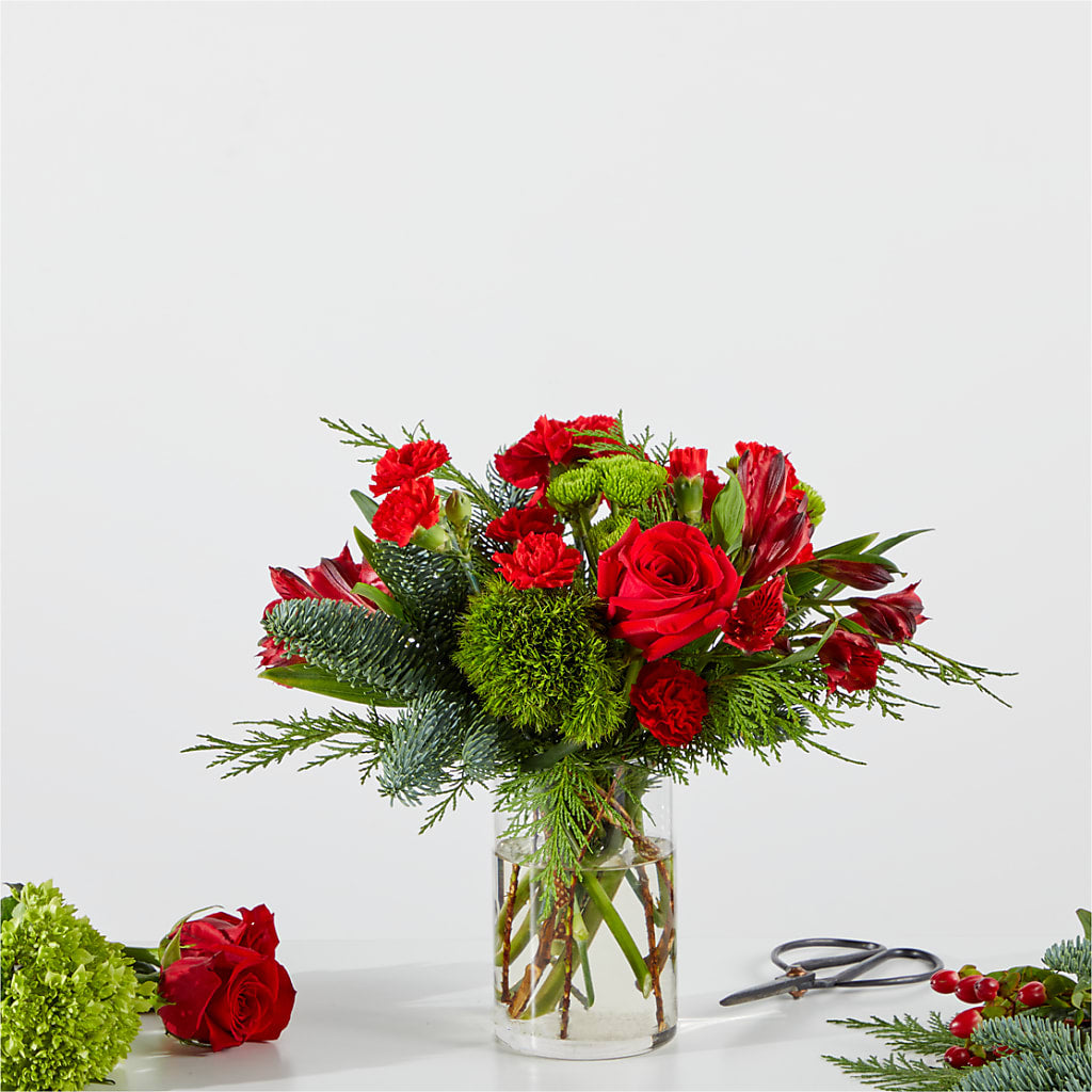 Merry Moment Bouquet – A Florist Original – Harris Teeter, Matthews NC