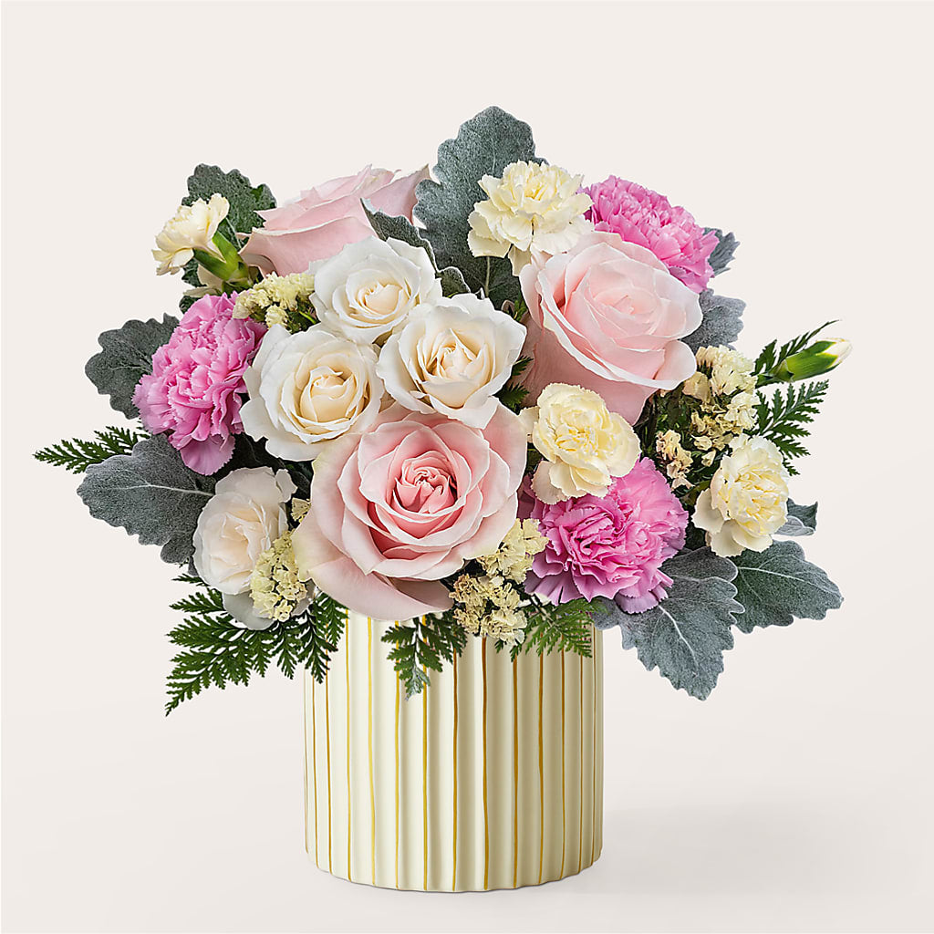 Blissful Moments Bouquet with Ivory Vase – Harris Teeter, Matthews NC