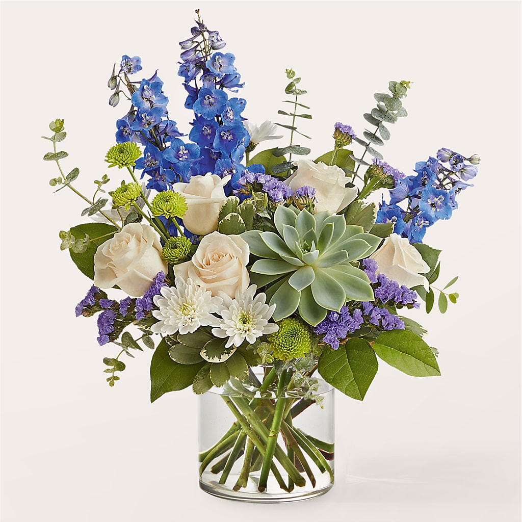 Cerulean Waves Bouquet – Harris Teeter, Matthews NC