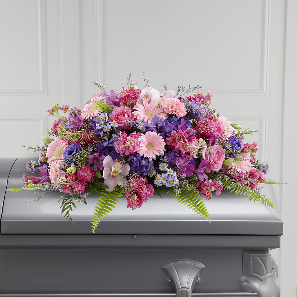 Glorious Garden Casket Spray – Harris Teeter, Matthews NC