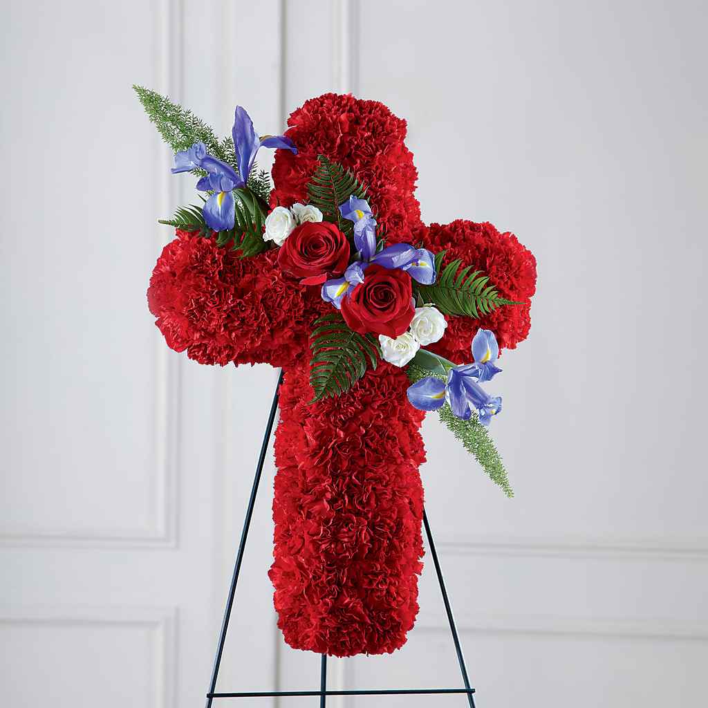 Faithful Hero Floral Cross – Harris Teeter, Matthews NC