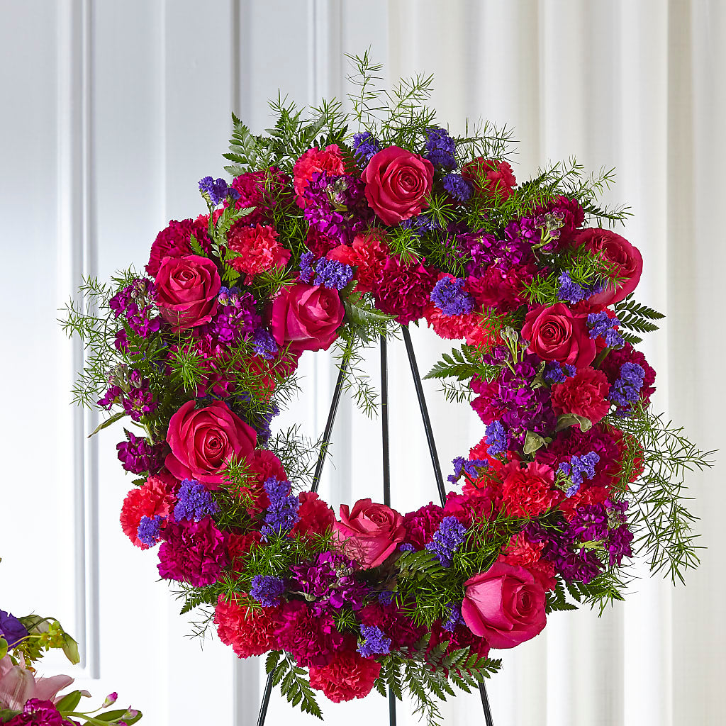Calming Colors Wreath – Harris Teeter, Matthews NC
