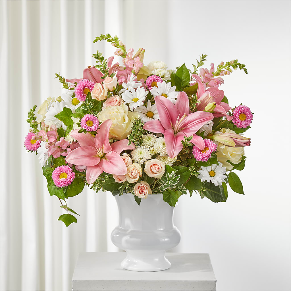 Empathetic Blooms Urn Arrangement – Harris Teeter, Matthews NC