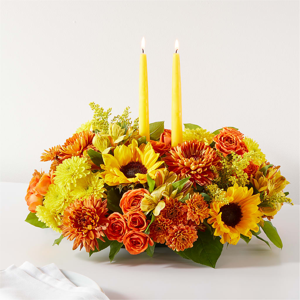 Autumn Harmony Centerpiece – Harris Teeter, Matthews NC