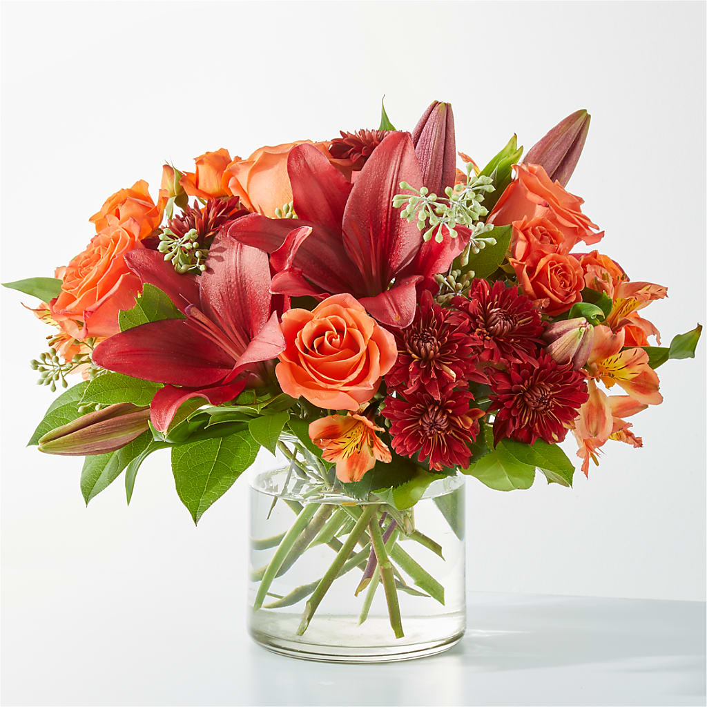 Crimson Leaves Bouquet – Harris Teeter, Matthews NC