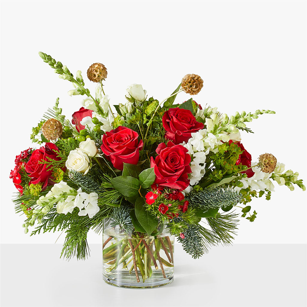 Deck the Halls Bouquet – Harris Teeter, Matthews NC