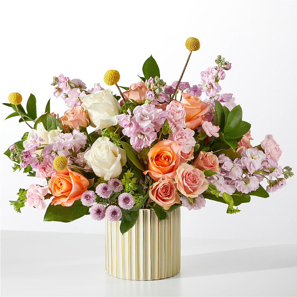 French Market Bouquet with Ivory Vase – Harris Teeter, Matthews NC