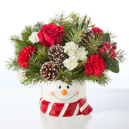 Jolly Snowman Bouquet –  Harris Teeter, Matthews NC