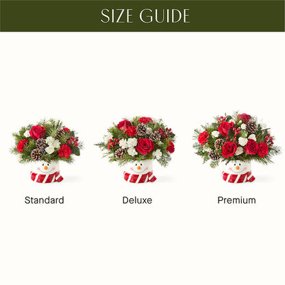 Jolly Snowman Bouquet –  Harris Teeter, Matthews NC
