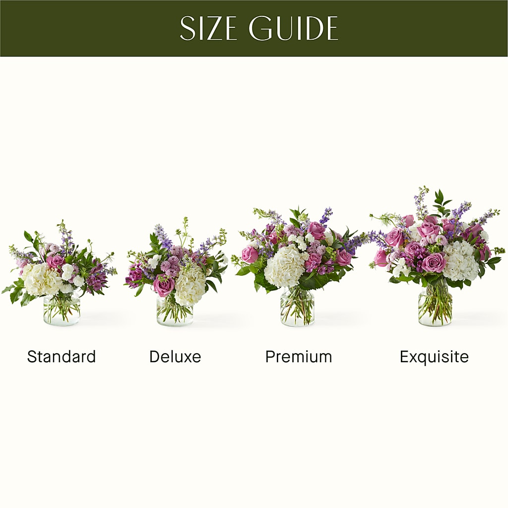 Violet Caress Bouquet –  Harris Teeter, Matthews NC