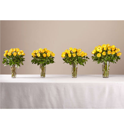 Long Stem Yellow Rose Bouquet –  Harris Teeter, Matthews NC