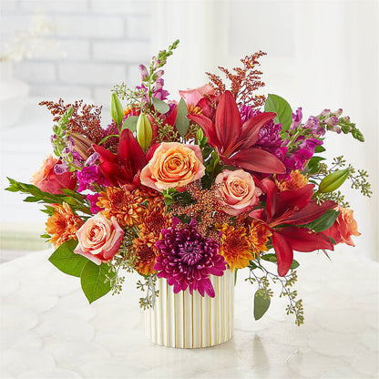 Burgundy Landscape Bouquet –  Harris Teeter, Matthews NC