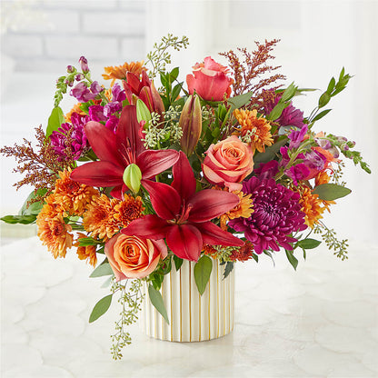 Burgundy Landscape Bouquet –  Harris Teeter, Matthews NC