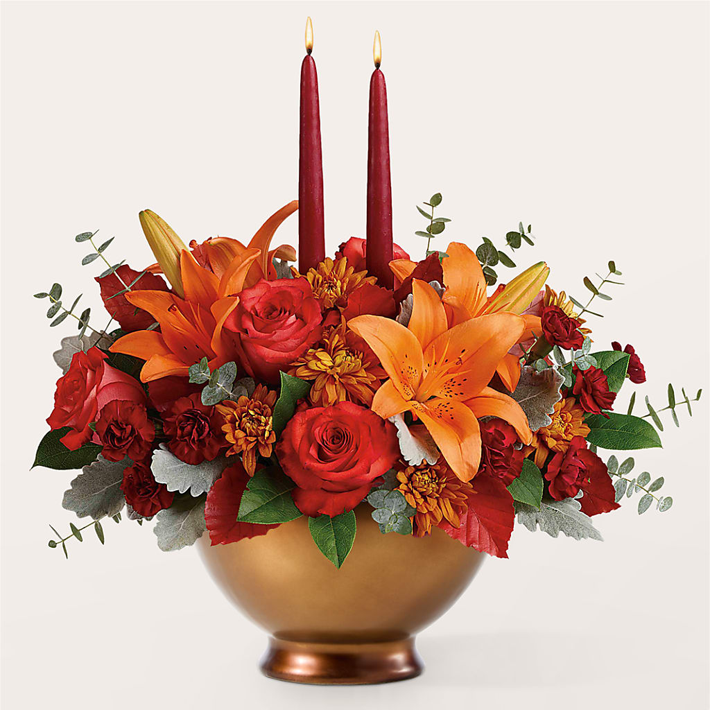 Fruits of Fall Centerpiece –  Harris Teeter, Matthews NC