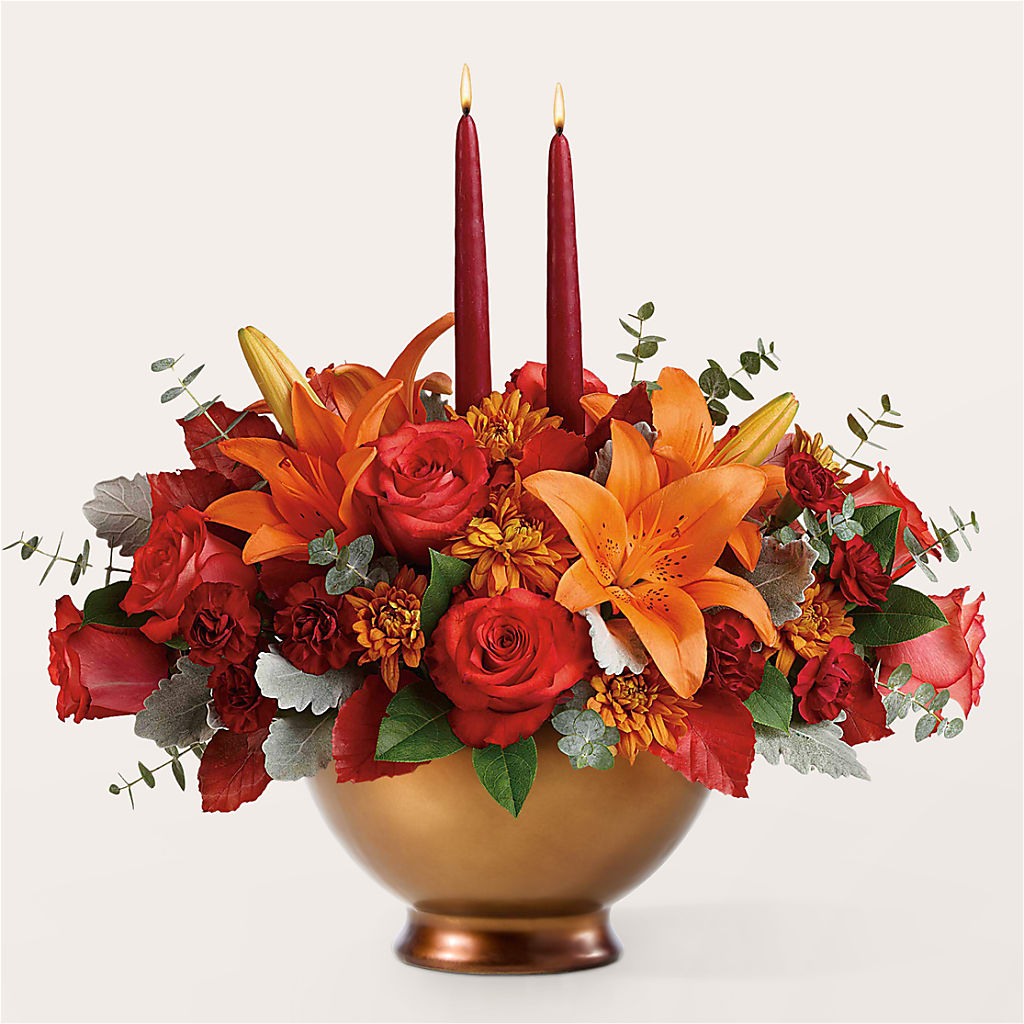 Fruits of Fall Centerpiece –  Harris Teeter, Matthews NC