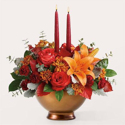 Fruits of Fall Centerpiece –  Harris Teeter, Matthews NC