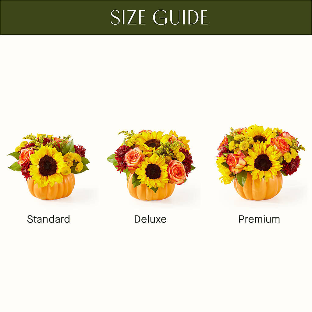 Golden Gourd Pumpkin Bouquet –  Harris Teeter, Matthews NC