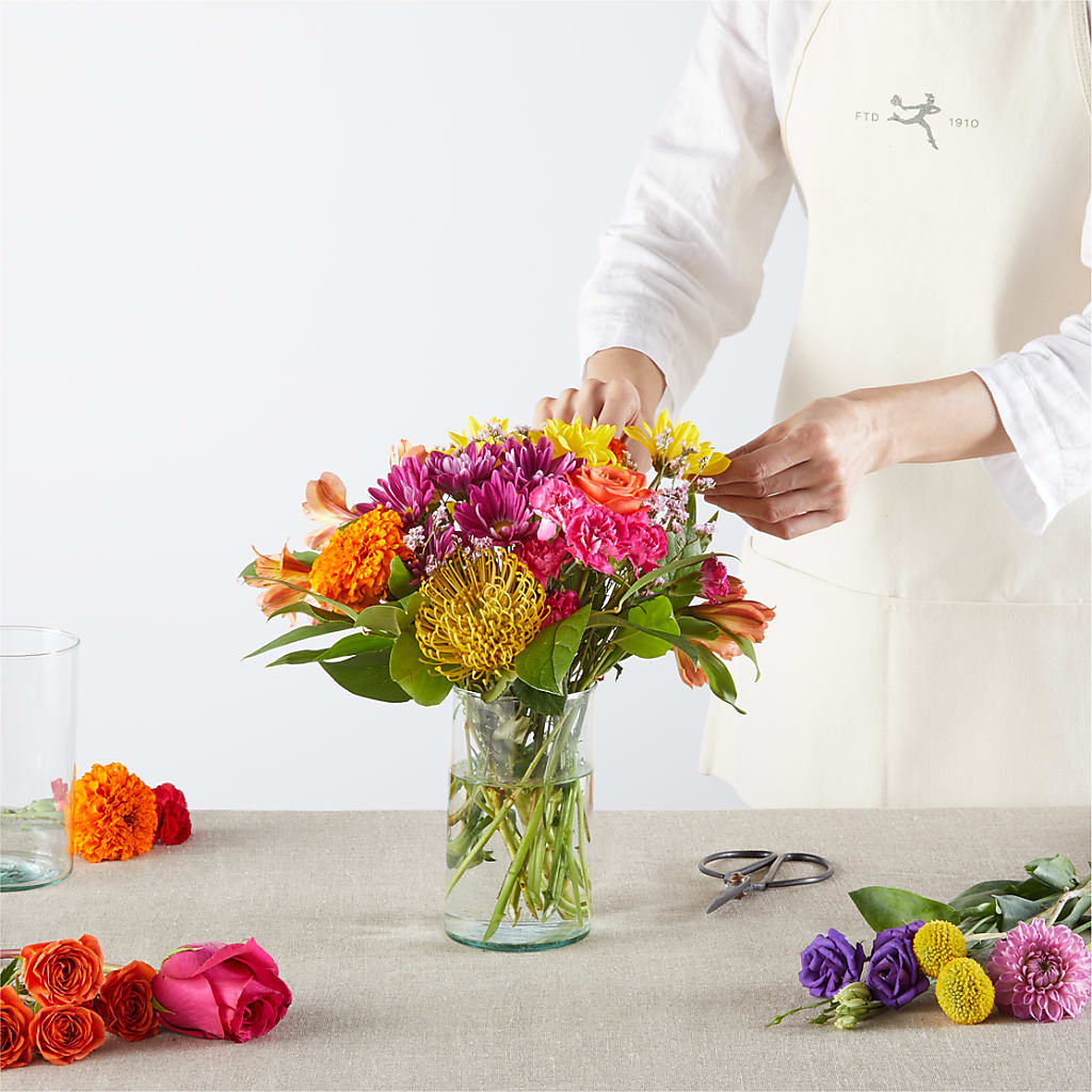 Feast of Color – A Florist Original –  Harris Teeter, Matthews NC