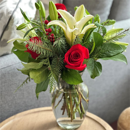 Sparkling Snowflakes Bouquet –  Harris Teeter, Matthews NC