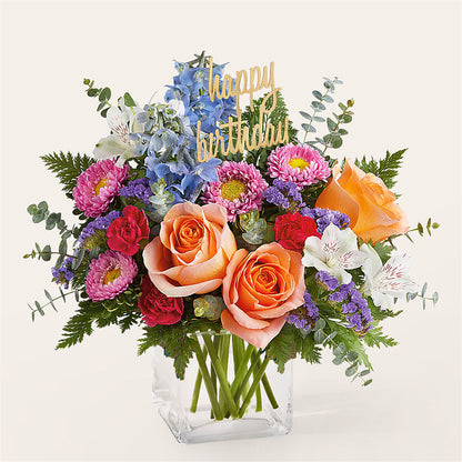 Birthday Bash Bouquet –  Harris Teeter, Matthews NC
