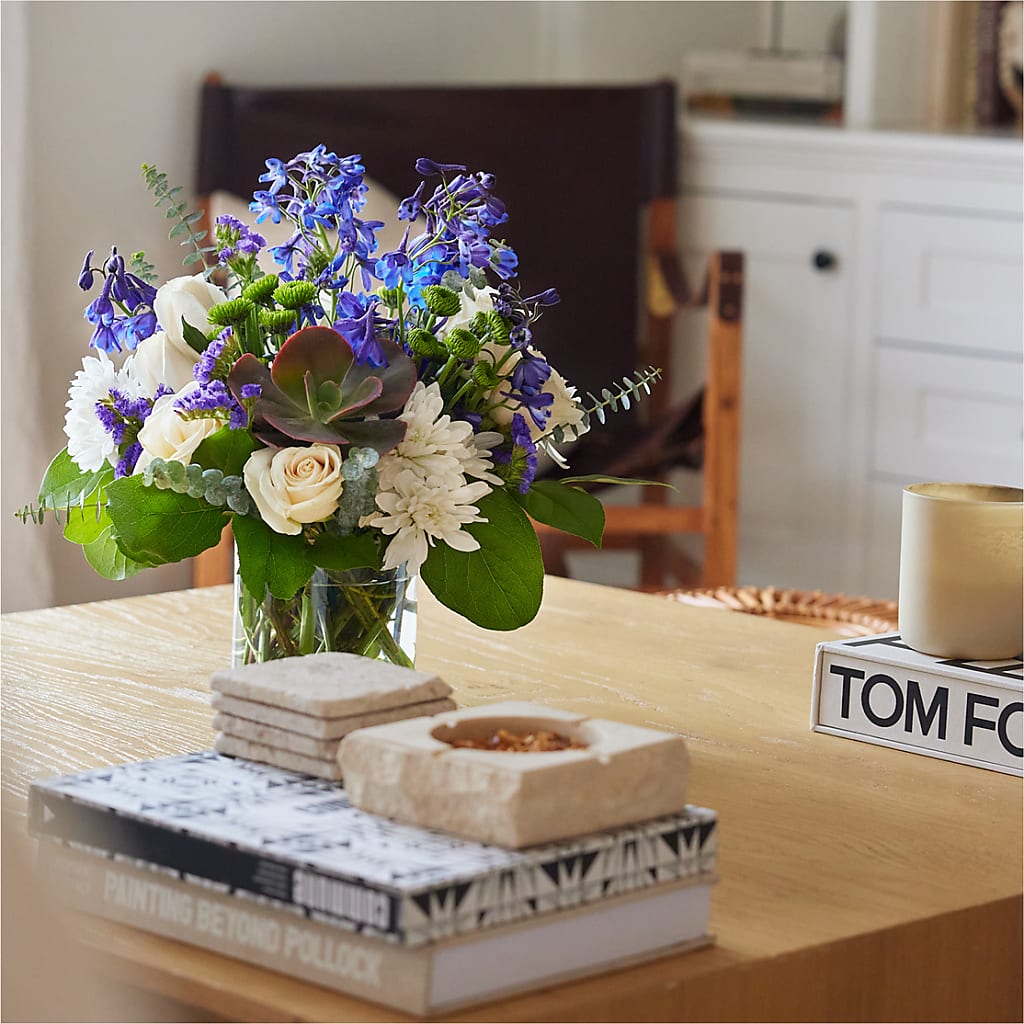 Cerulean Waves Bouquet –  Harris Teeter, Matthews NC