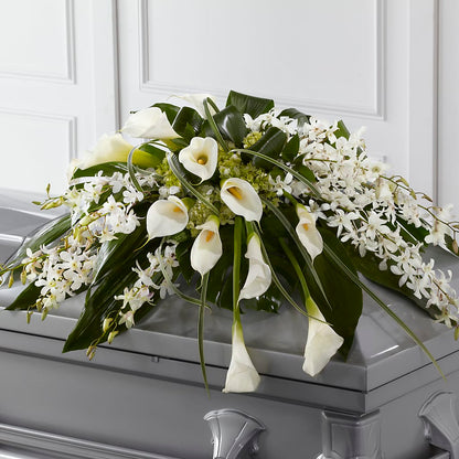 Angel Wings Casket Spray –  Harris Teeter, Matthews NC