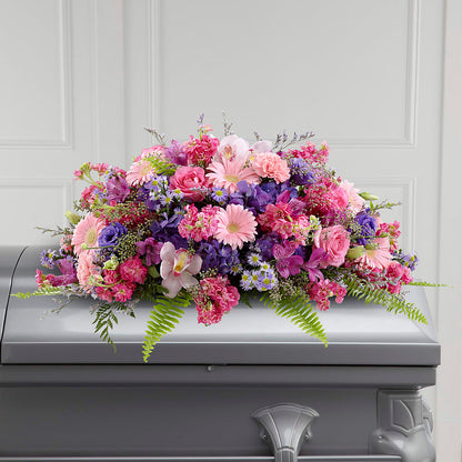 Glorious Garden Casket Spray –  Harris Teeter, Matthews NC