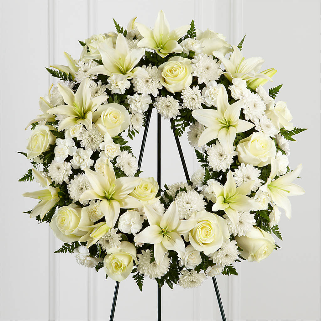 Treasured Tribute Wreath –  Harris Teeter, Matthews NC