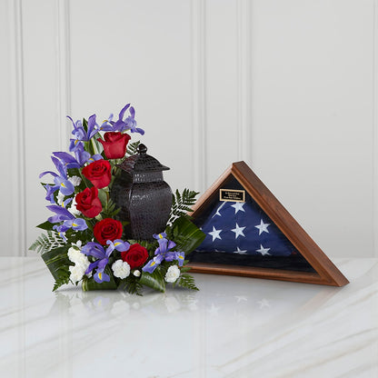 Patriotic Tribute Arrangement –  Harris Teeter, Matthews NC
