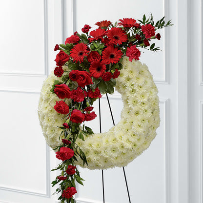 Graceful Tribute Wreath –  Harris Teeter, Matthews NC