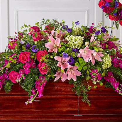 Radiant Tribute Casket Spray –  Harris Teeter, Matthews NC