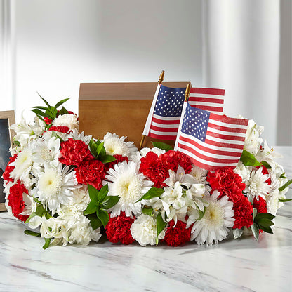 Spirit of Patriotism Cremation Adornment –  Harris Teeter, Matthews NC