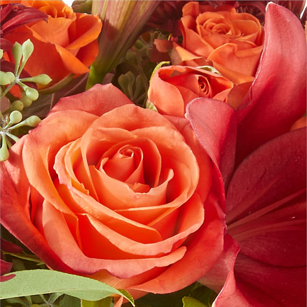 Crimson Leaves Bouquet –  Harris Teeter, Matthews NC