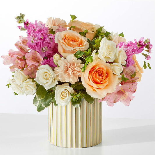 Paradise Bouquet with Ivory Vase –  Harris Teeter, Matthews NC