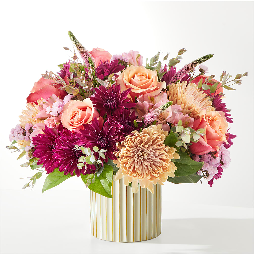 Berry Cobbler Bouquet with Ivory Vase –  Harris Teeter, Matthews NC