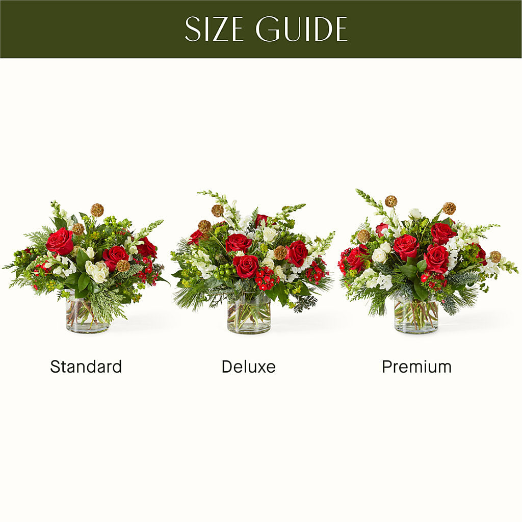 Deck the Halls Bouquet –  Harris Teeter, Matthews NC