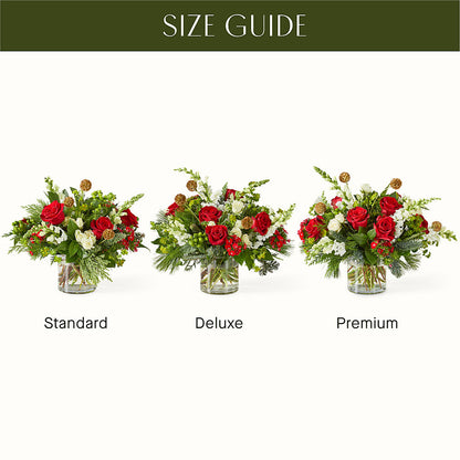 Deck the Halls Bouquet –  Harris Teeter, Matthews NC
