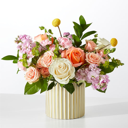 French Market Bouquet with Ivory Vase –  Harris Teeter, Matthews NC