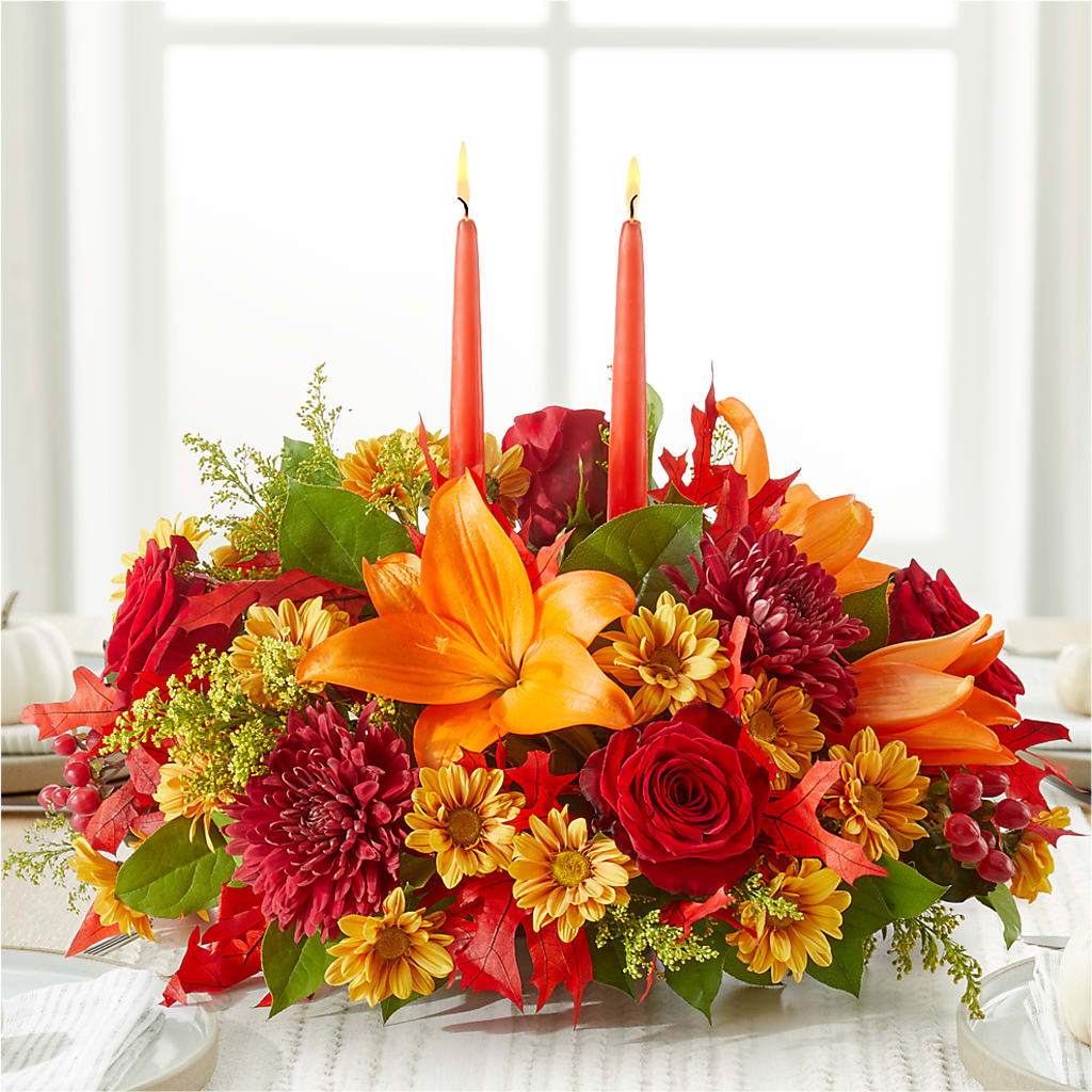 Autumn's Embrace Centerpiece –  Harris Teeter, Matthews NC