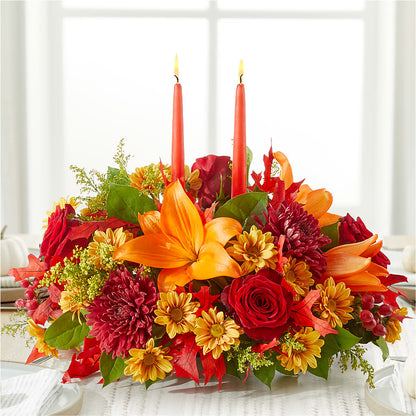 Autumn's Embrace Centerpiece –  Harris Teeter, Matthews NC