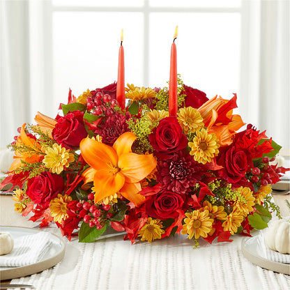 Autumn's Embrace Centerpiece –  Harris Teeter, Matthews NC