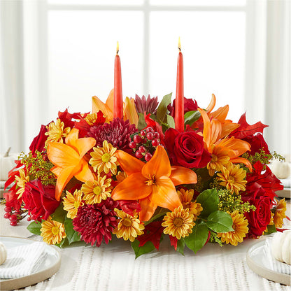 Autumn's Embrace Centerpiece –  Harris Teeter, Matthews NC